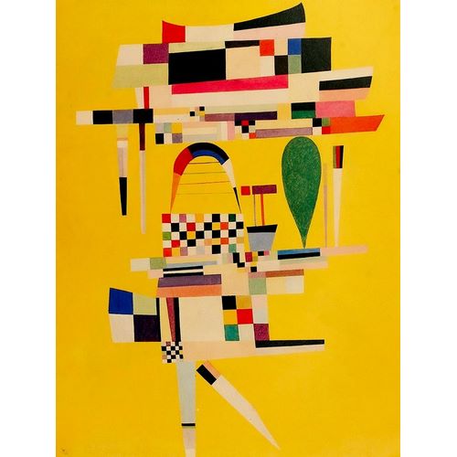 Kandinsky, Wassily 아티스트의 Yellow Canvas 1938 작품