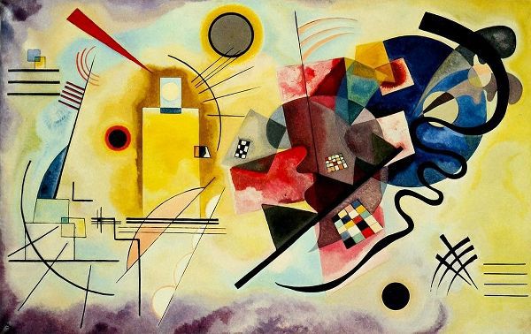 Kandinsky, Wassily 아티스트의 Yellow Red Blue 1925 작품