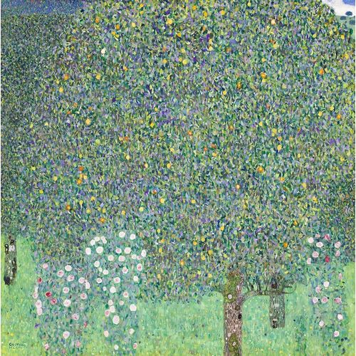 Klimt, Gustav 아티스트의 Rosebushes under the Trees 작품