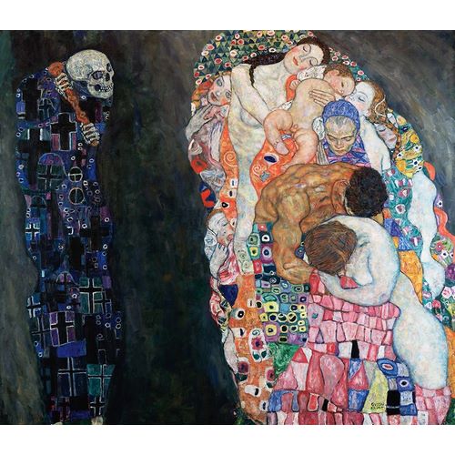 Klimt, Gustav 아티스트의 Death and Life 작품