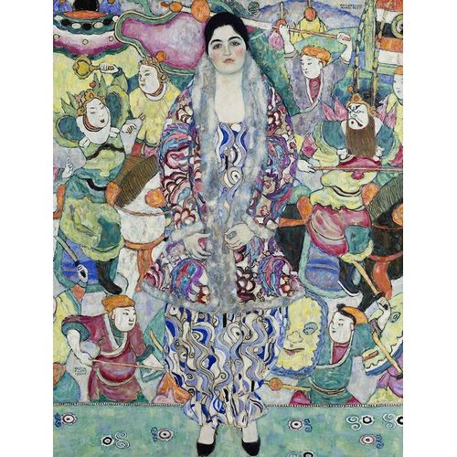 Klimt, Gustav 아티스트의 Portrait of Friederike Maria Beer 작품