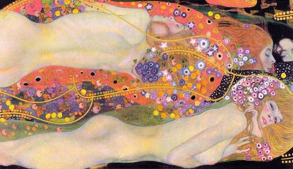 Klimt, Gustav 아티스트의 Water Serpents II 작품