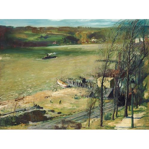 Bellows, George 아티스트의 Up the Hudson 작품