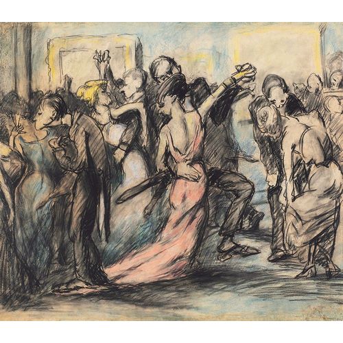 Bellows, George 아티스트의 Society Ball 작품