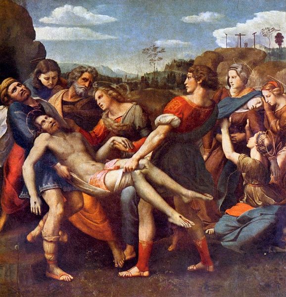 Raphael 아티스트의 The Deposition 작품