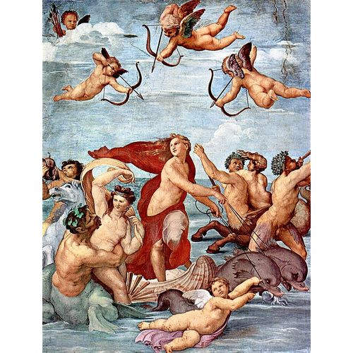 Raphael 아티스트의 The Triumph of Galatea 작품