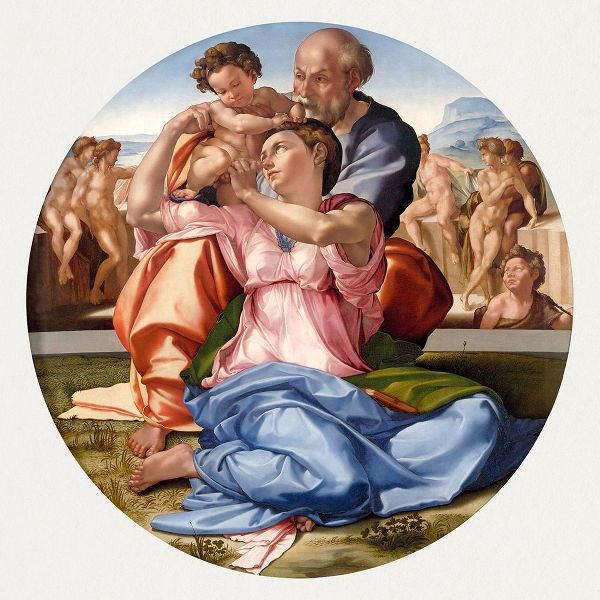 Michelangelo 아티스트의 Doni Tondo 작품
