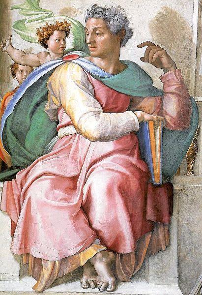 Michelangelo 아티스트의 Isaiah 작품