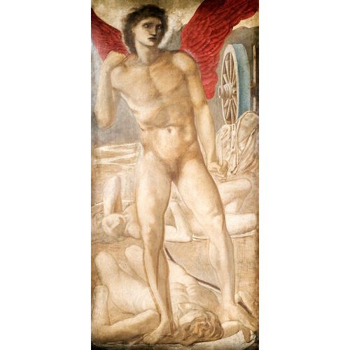 Burne?Jones, Edward 아티스트의 Troy Triptych-Study for Love subduing Oblivion 작품