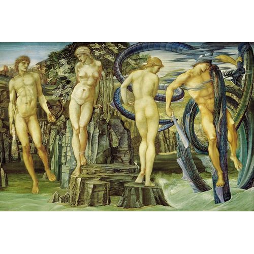 Burne?Jones, Edward 아티스트의 Perseus and Andromeda 작품