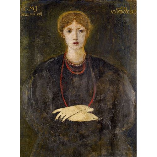 Burne?Jones, Edward 아티스트의 Portrait of Georgiana Burne-Jones 작품