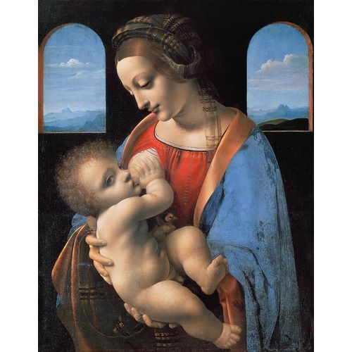 da Vinci, Leonardo 아티스트의 Madonna Litta 작품