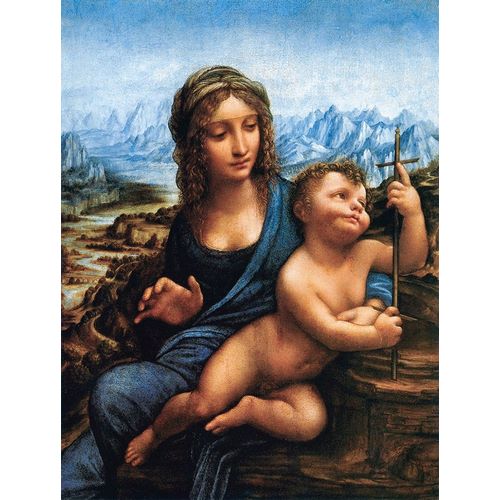da Vinci, Leonardo 아티스트의 Madonna of the Yarnwinder 작품