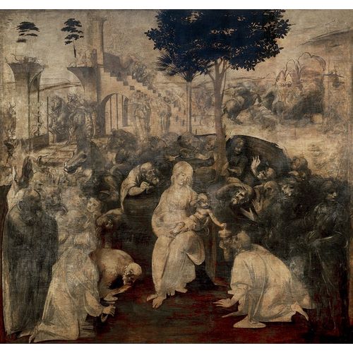 da Vinci, Leonardo 아티스트의 Adoration of the Magi 작품