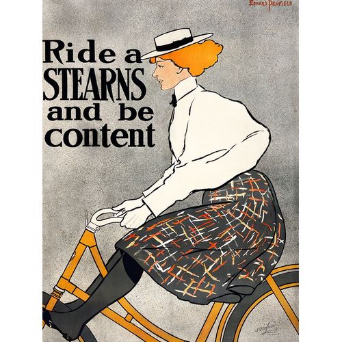 Penfield, Edward 아티스트의 Ride a Stearns and be content 작품