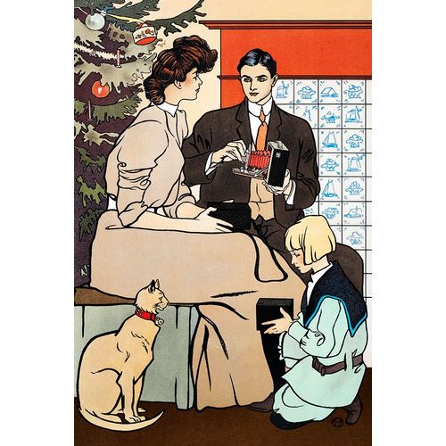 Penfield, Edward 아티스트의 Vintage Christmas Poster 작품