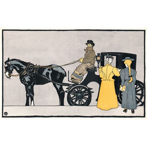 Penfield, Edward 아티스트의 Horse Carriage 작품