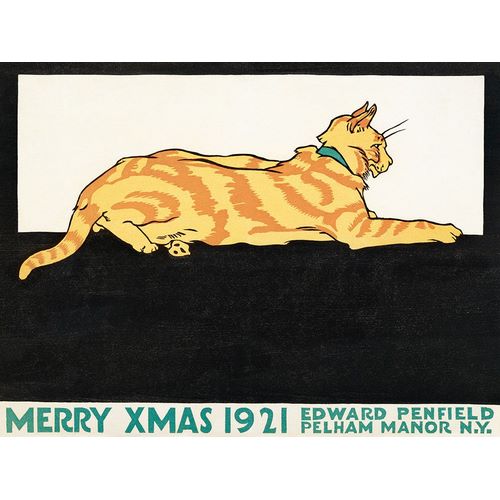 Penfield, Edward 아티스트의 Merry Xmas 1921 작품
