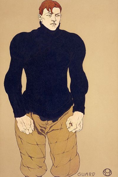 Penfield, Edward 아티스트의 Athlete 1907 작품