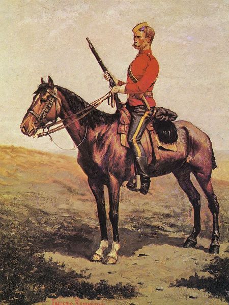 Remington, Frederic 아티스트의 Cavalryman  작품