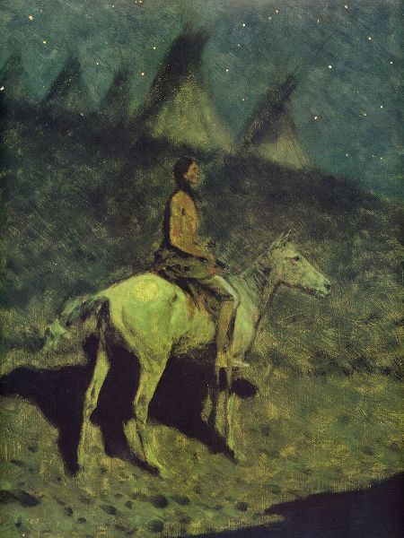 Remington, Frederic 아티스트의 The Night Rider 작품