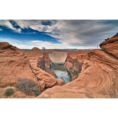 Highsmith, Carol 작가의 Colorado River-Glen Canyon Dam-outside Page-Arizona 작품