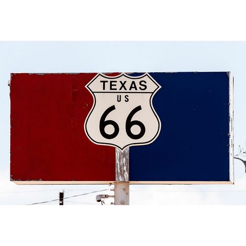Highsmith, Carol 작가의 Texas Sign-on the old U.S. Highway Route 66 작품