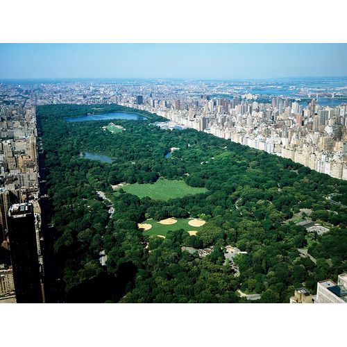 Highsmith, Carol 작가의 Aerial view of Central Park-New York 작품