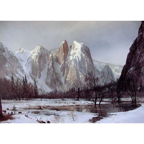 Bierstadt, Albert 작가의 Cathedral Rock 작품