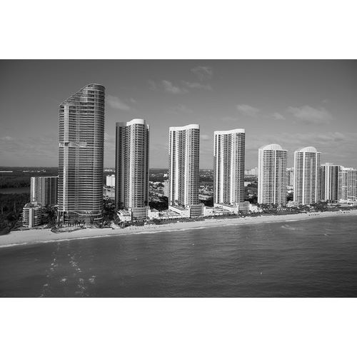 Highsmith, Carol 작가의 Aerial view of Miami Beach 작품