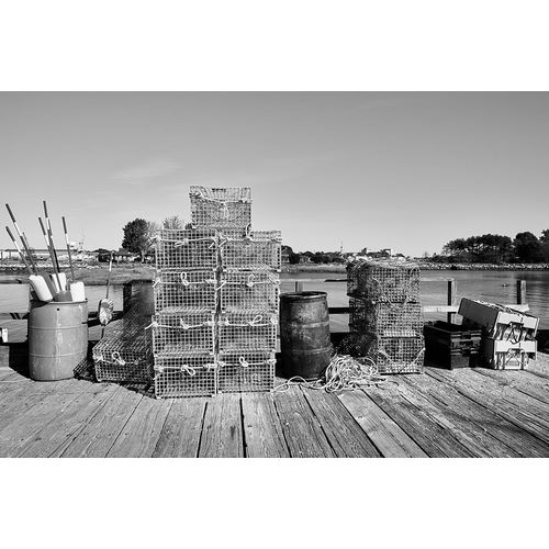 Highsmith, Carol 작가의 Lobster traps-Portsmouth docks-New Hampshire 작품