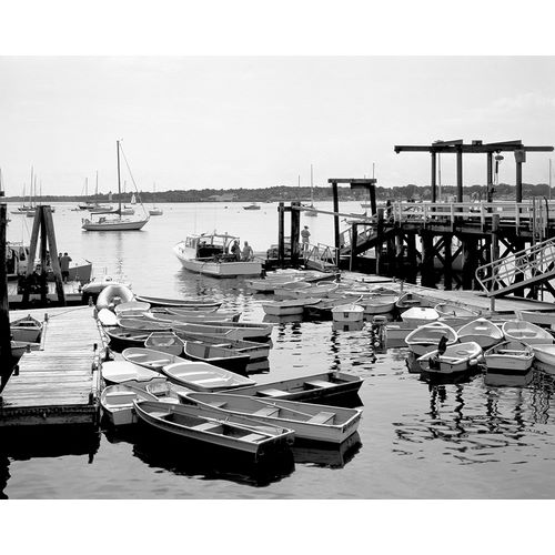 Highsmith, Carol 작가의 Boats congregate at the Kittery Point-Maine 작품
