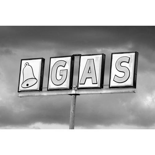 Highsmith, Carol 작가의 Bell Gas Sign in Truxton-Arizona 작품