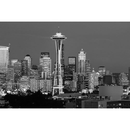 Highsmith, Carol 작가의 A Dusk View of the Seattle Skyline 작품
