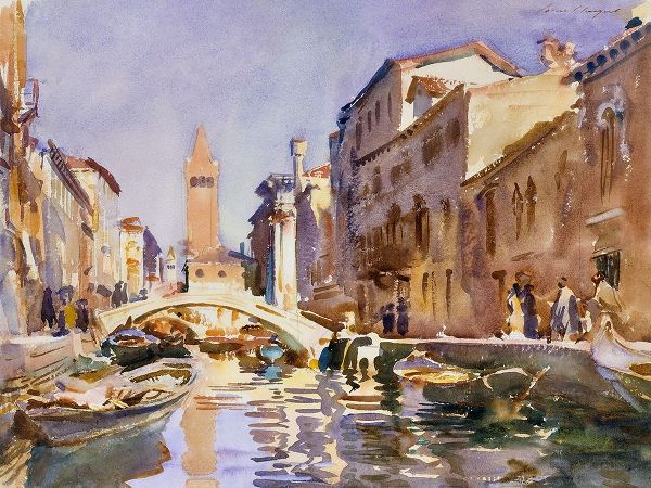 Sargent, John Singer 작가의 Venetian Canal 작품