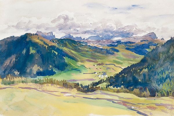 Sargent, John Singer 작가의 Open Valley-Dolomites 작품