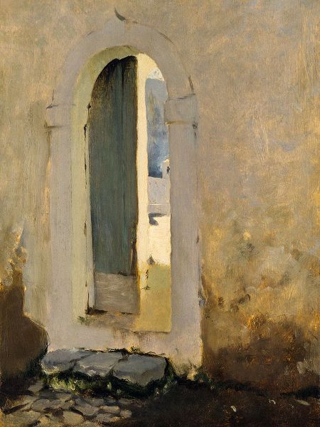 Sargent, John Singer 작가의 Open Doorway-Morocco 작품