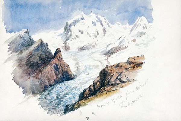 Sargent, John Singer 작가의 Monte Rosa from Hornli-Zermatt 작품