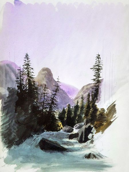 Sargent, John Singer 작가의 Alpine View-Murren 작품