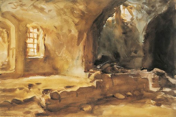 Sargent, John Singer 작가의 Ruined Cellar Arras 작품