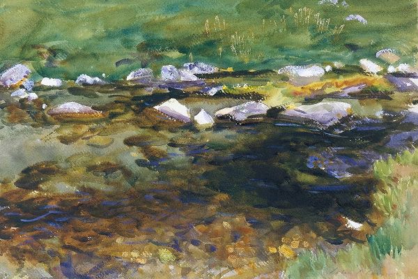 Sargent, John Singer 작가의 Brook and Meadow 작품