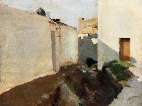 Sargent, John Singer 작가의 White Walls in Sunlight-Morocco 작품