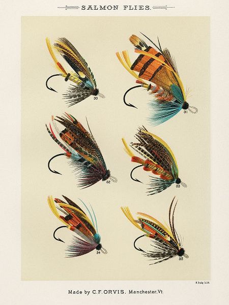 Marbury, Mary Orvis 작가의 Salmon Fishing Flies I from Favorite Flies and Their Histories 작품
