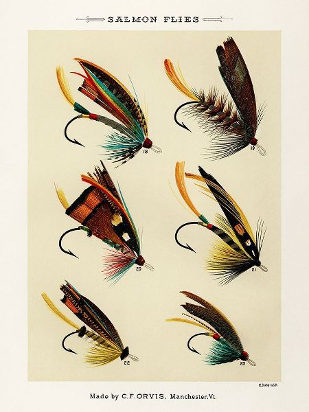Marbury, Mary Orvis 작가의 Salmon Fishing Flies II from Favorite Flies and Their Histories 작품