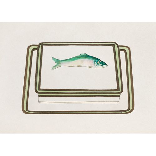 Noritake Designs 아티스트의 Fish Design for a Noritake Box I작품입니다.