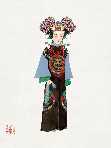 Vintage Chinese Clothing 작가의 Chinese Empress costume 작품