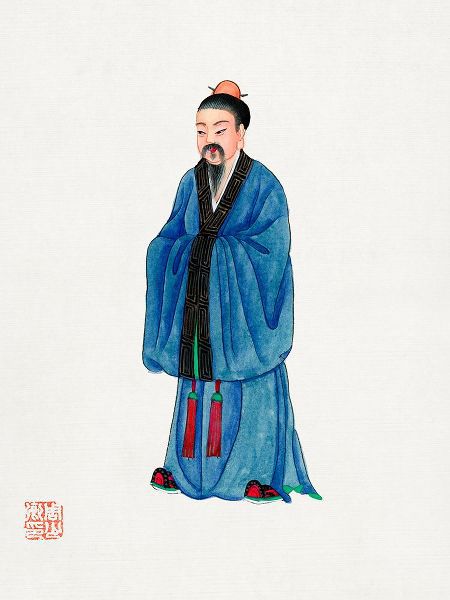 Vintage Chinese Clothing 작가의 Chinese priest costume 작품