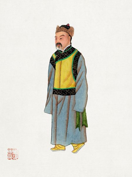 Vintage Chinese Clothing 작가의 Ancient Mongolian costume 작품
