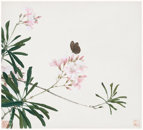 Lian, Ju 작가의 Insects and Flowers I 작품