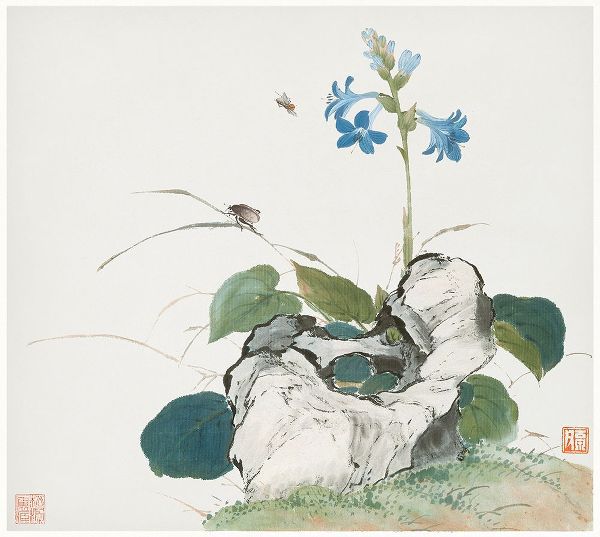 Lian, Ju 작가의 Insects and Flowers VII 작품